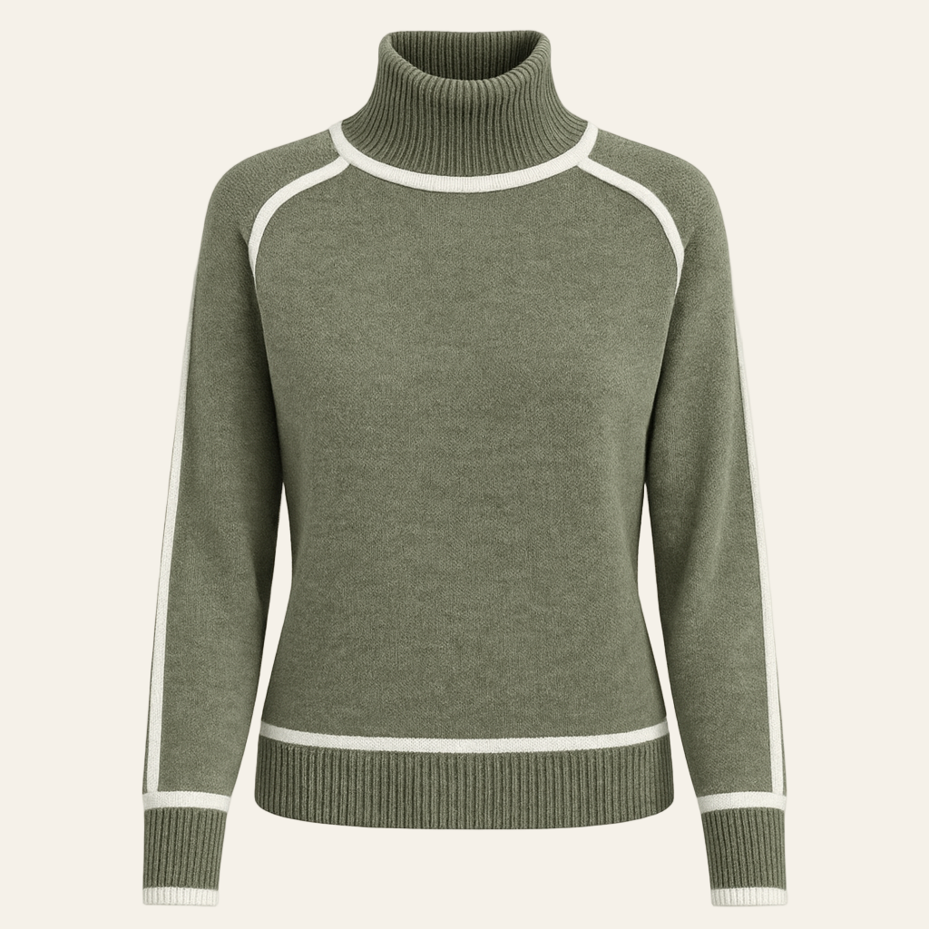 The Serelle – Turtleneck Knit Sweater