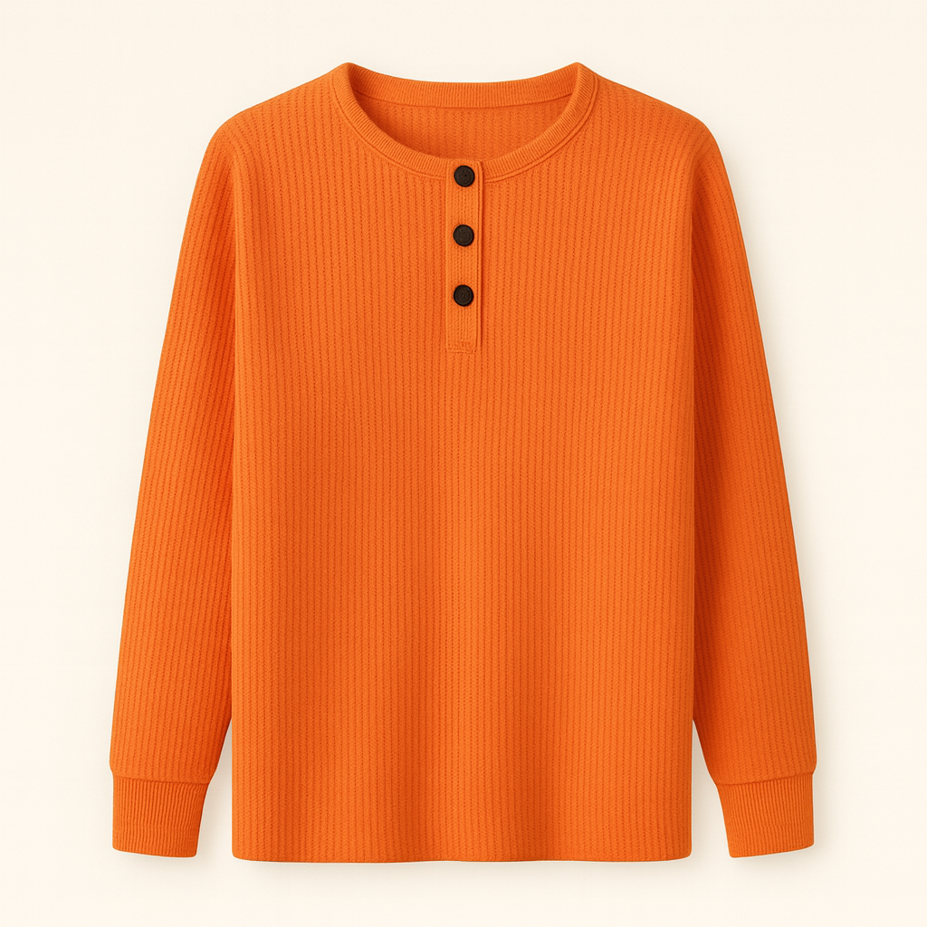 Rosie Waffle Knitted Cozy Sweater