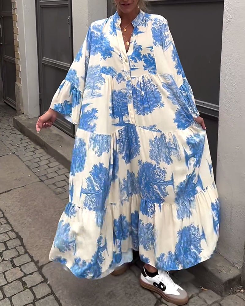 Della | Exquisite Long Flowing Dress