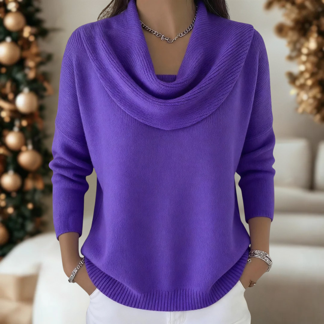 Fiorella | Deluxe Drape Sweater