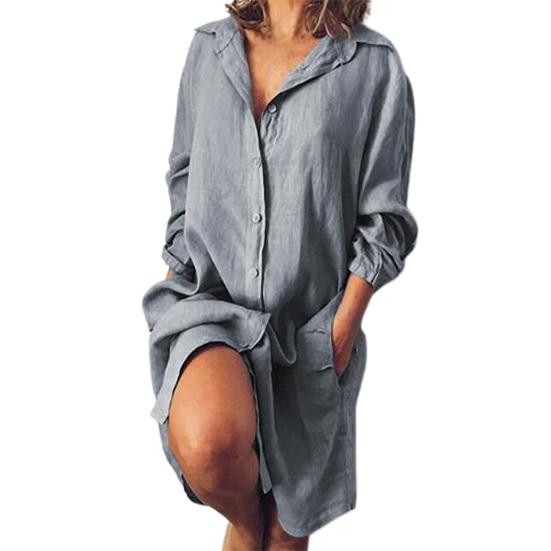 Amira | Luxe Tailored Shirt Dress