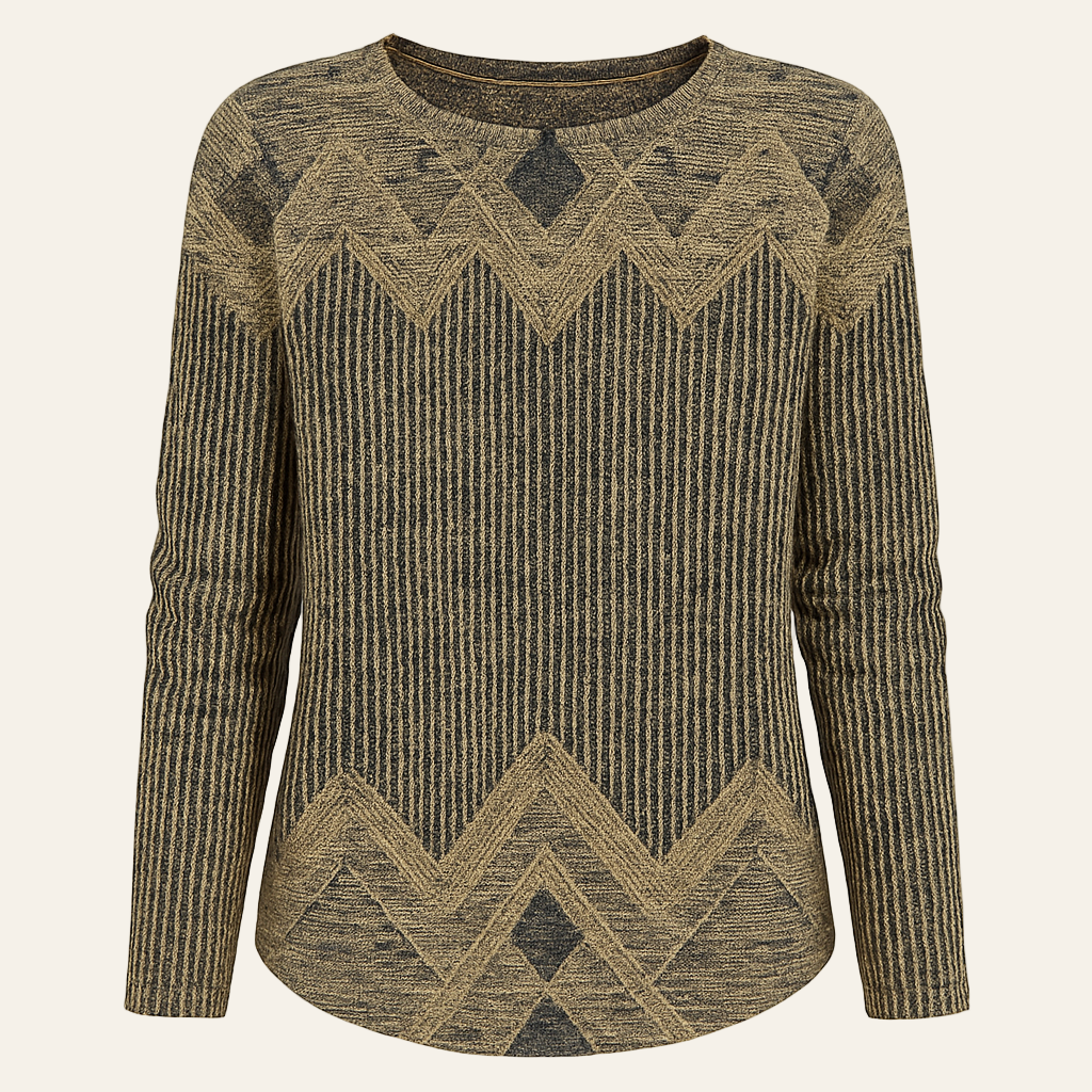 Long Sleeve Vintage Striped T-Shirt