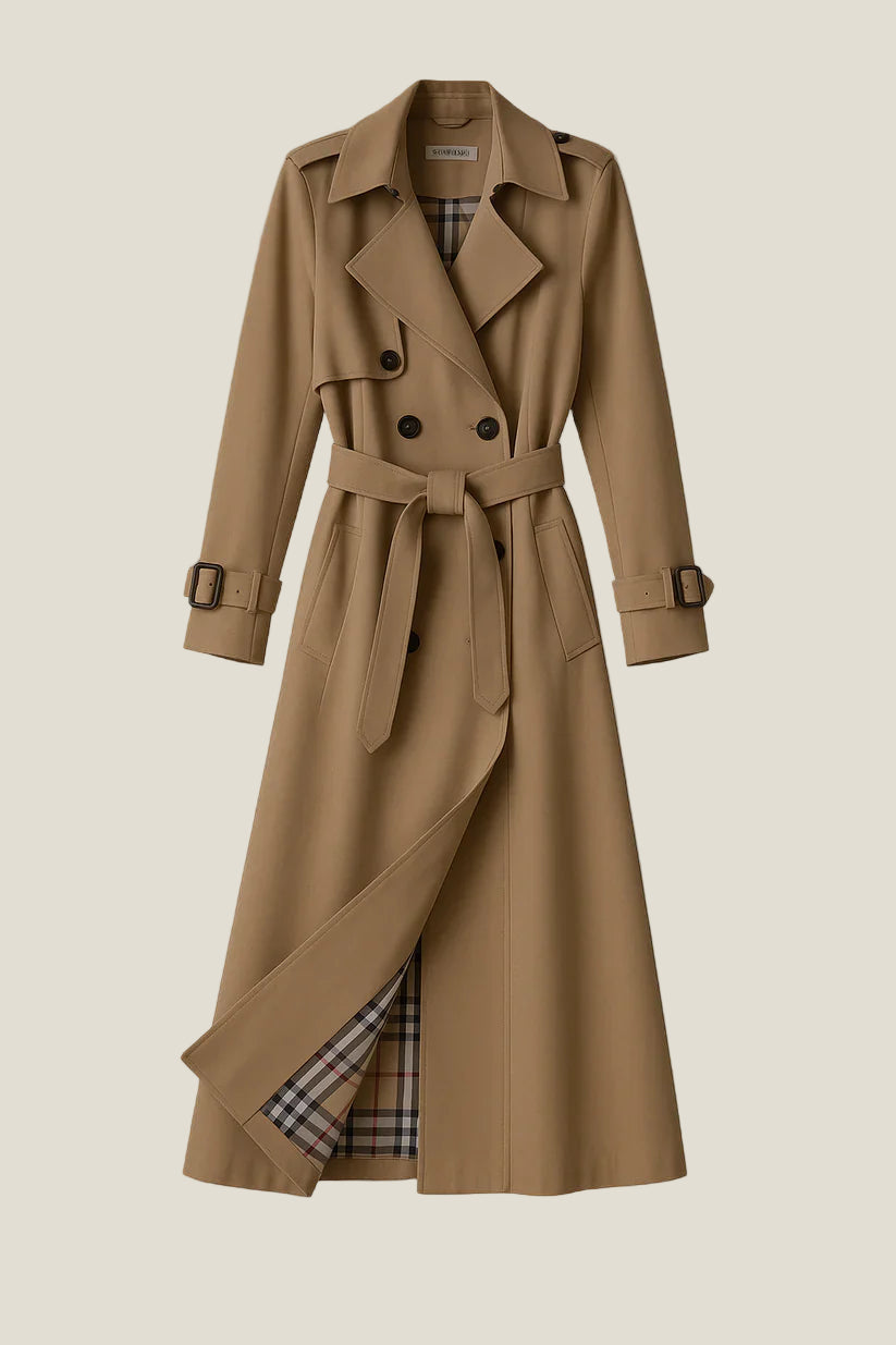 Rose Trench-coat classique