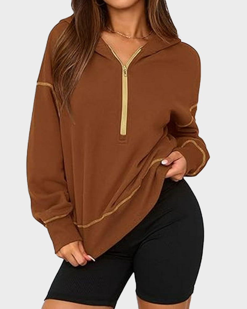 Blaire Zipped hoodie