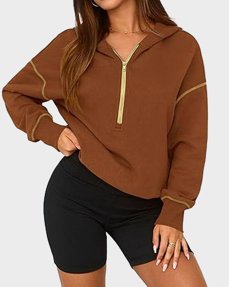 Blaire Zipped hoodie