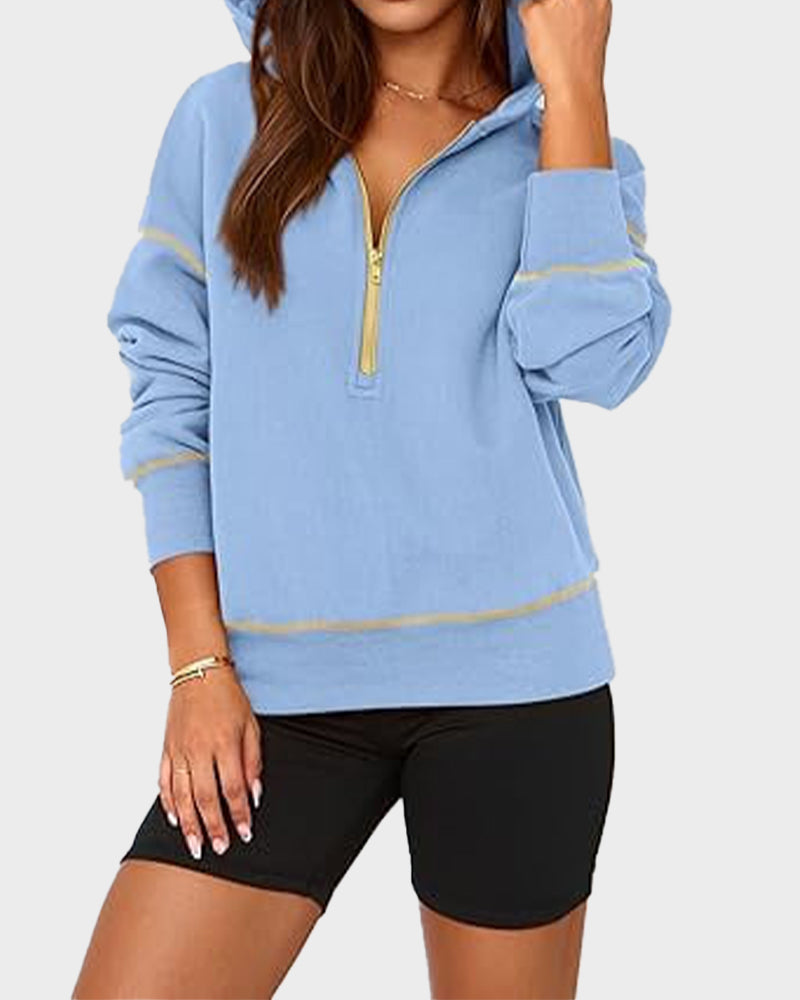 Blaire Zipped hoodie