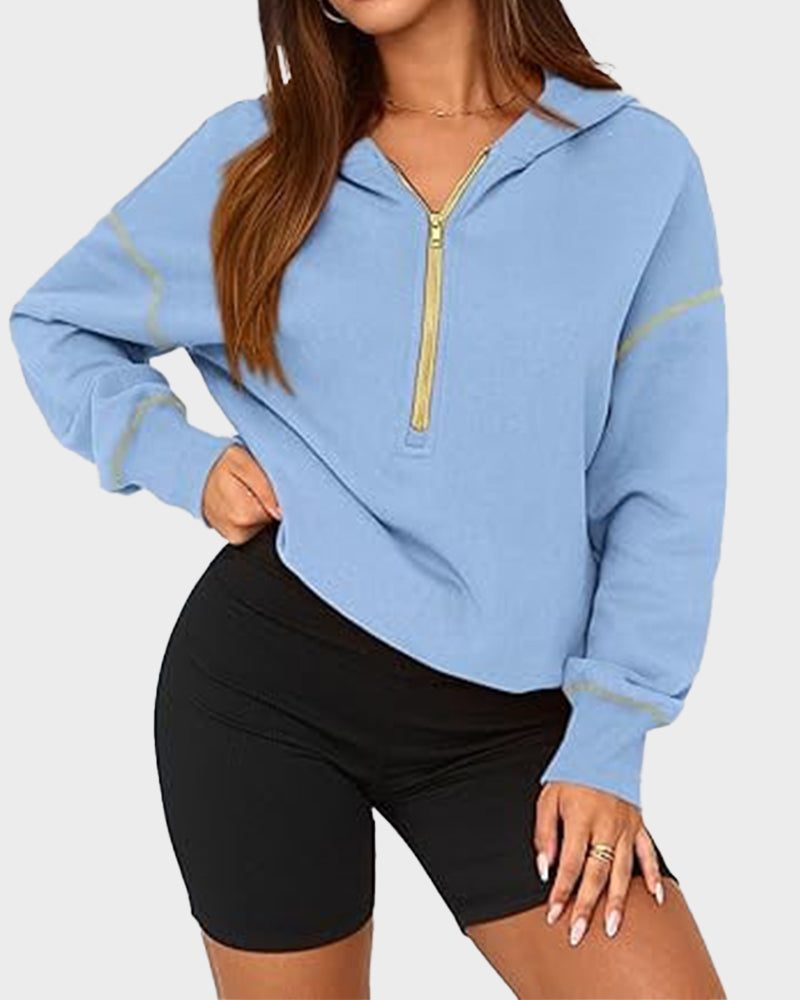 Blaire Zipped hoodie