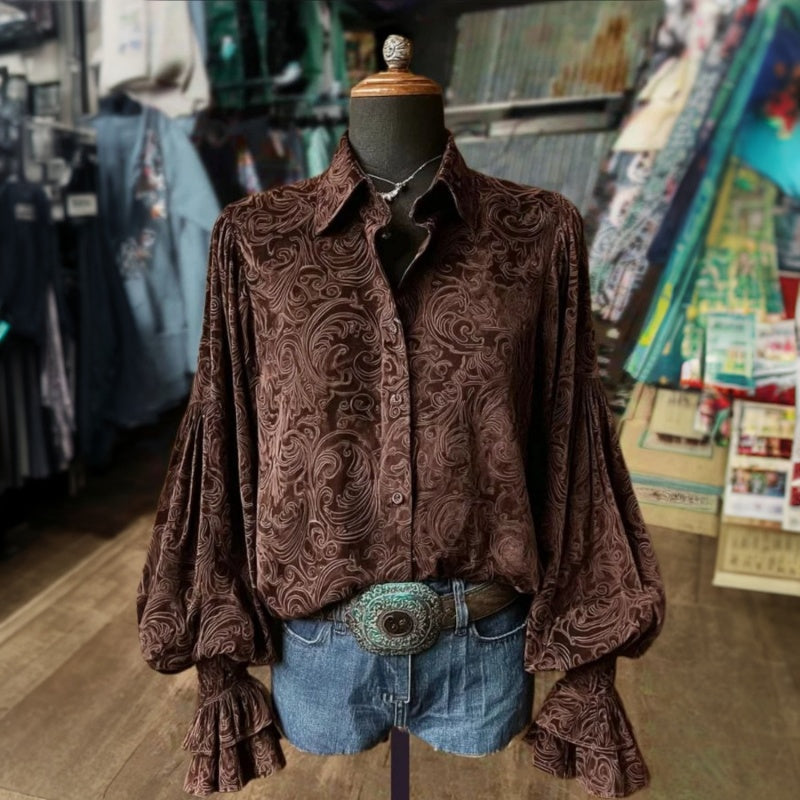 Retro Chic Blouse