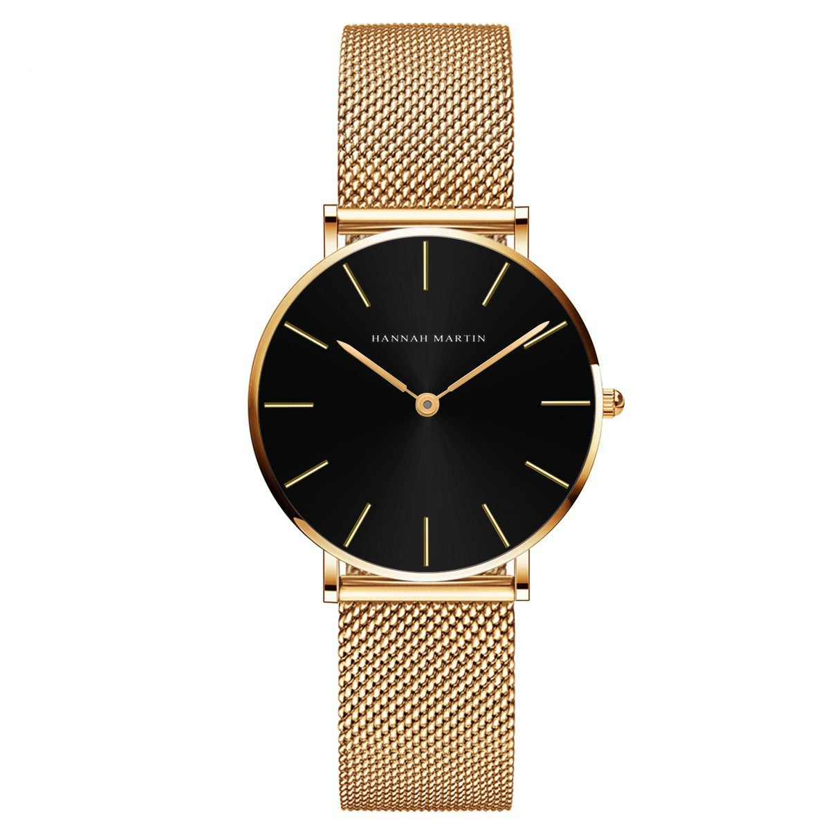 Ultra-Slim Mesh Bracelet Watch for Women