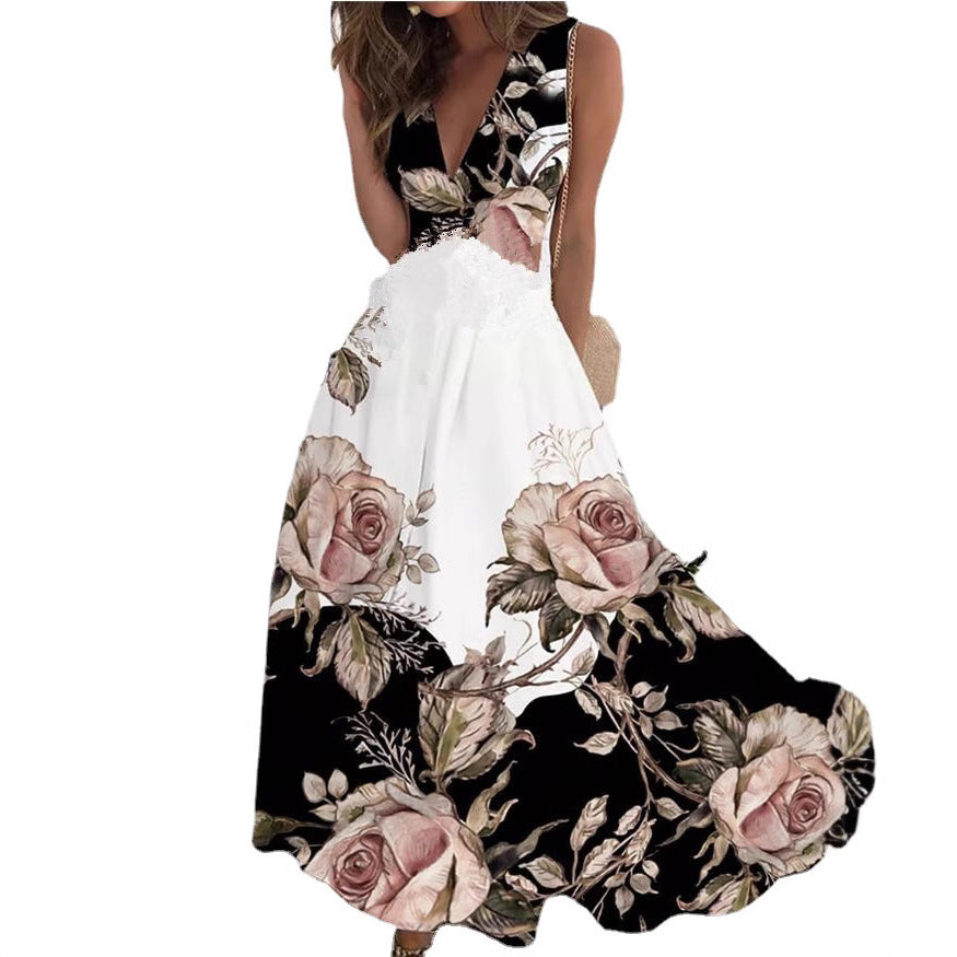 Elegantly Crafted Sleeveless Maxi Dress
