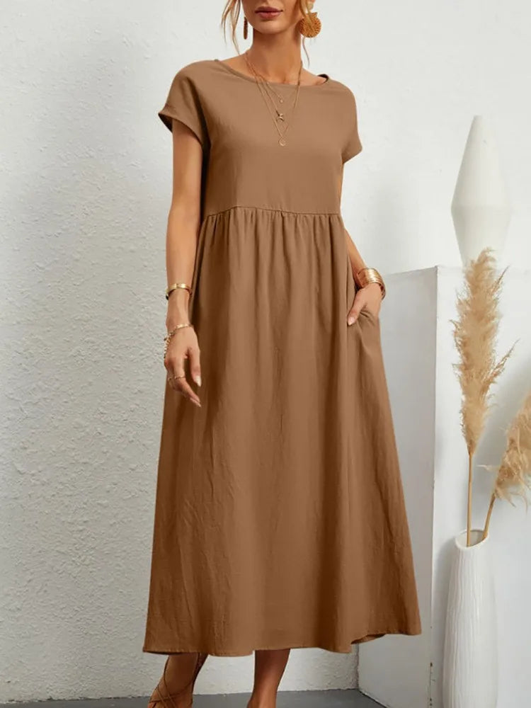 Amalia | Luxe Soft Silk Dress