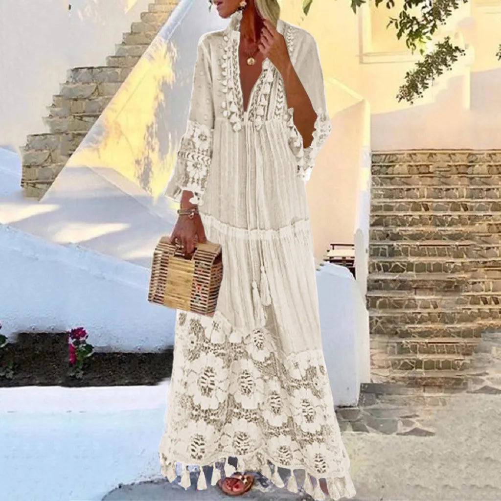 Izzy | Luxe Bohemian Lace Elegance Dress