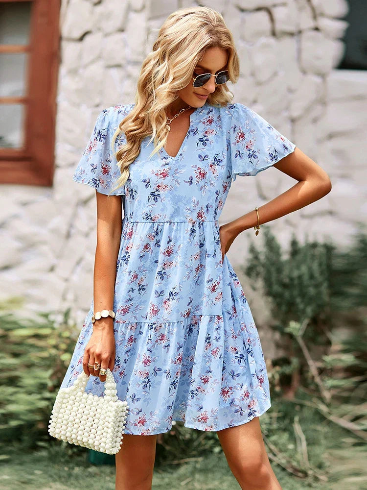 Clarabelle | Effortless Floral Elegance Dress
