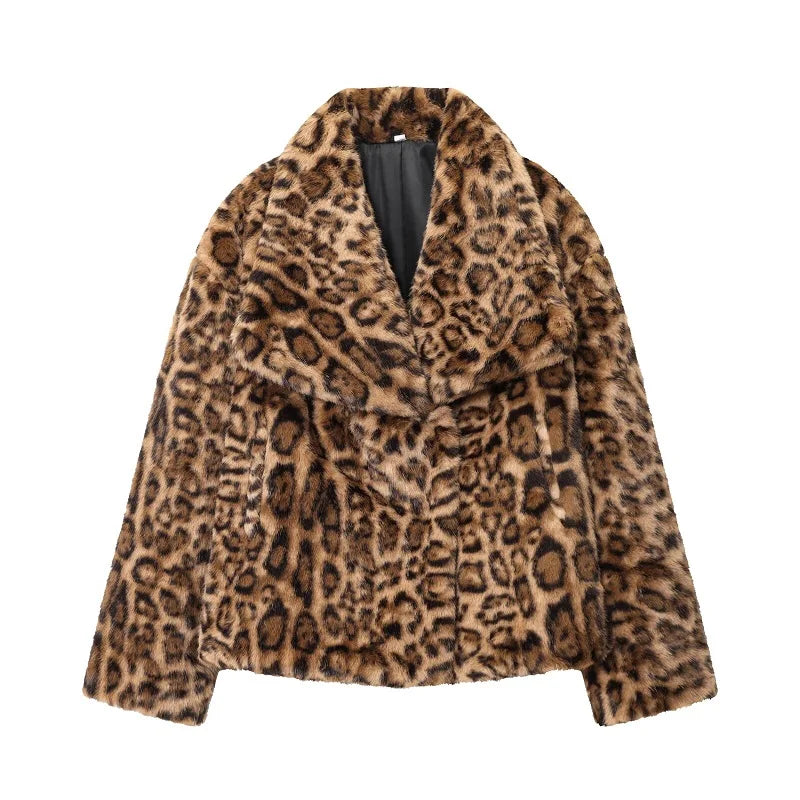 Elly Fluffy Fur Coat