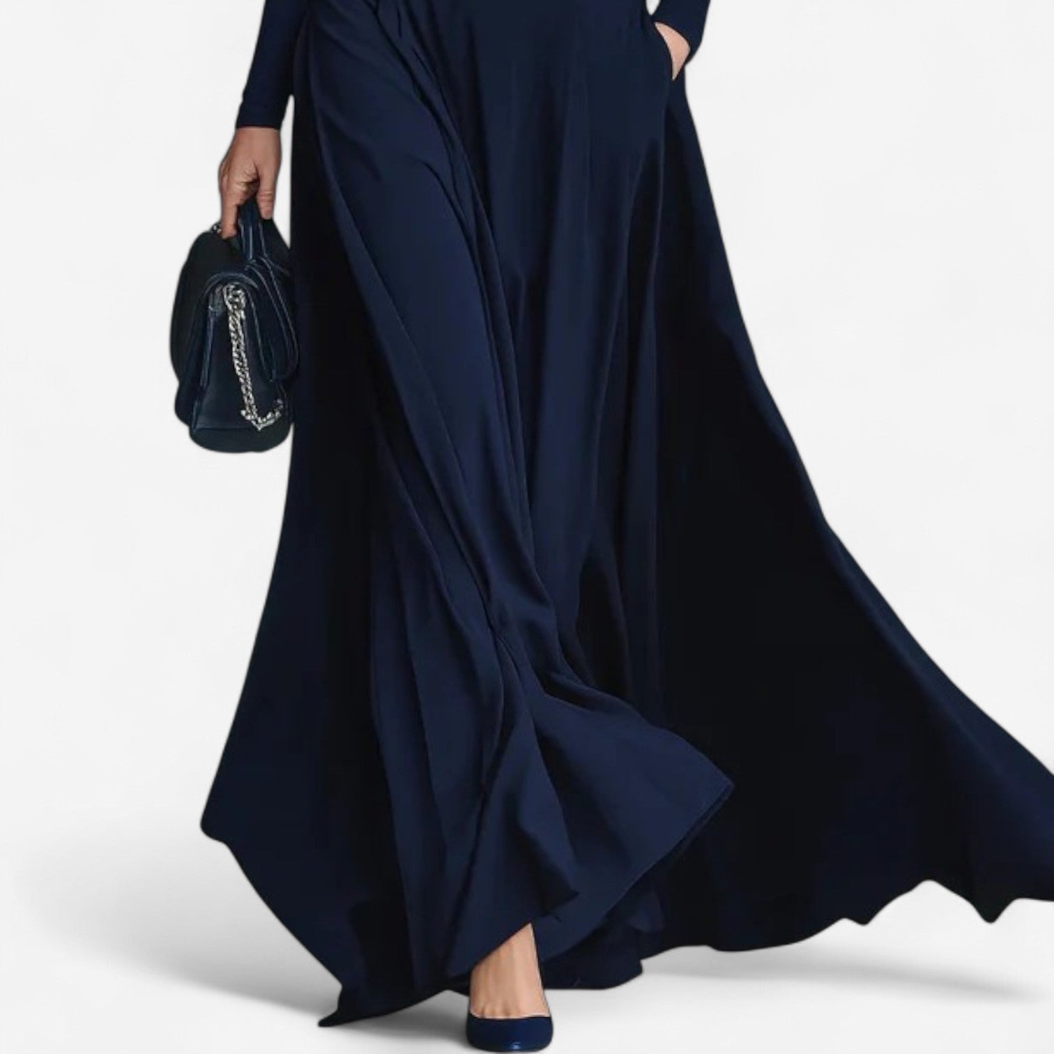 Amy™ High Neck Maxi Dress