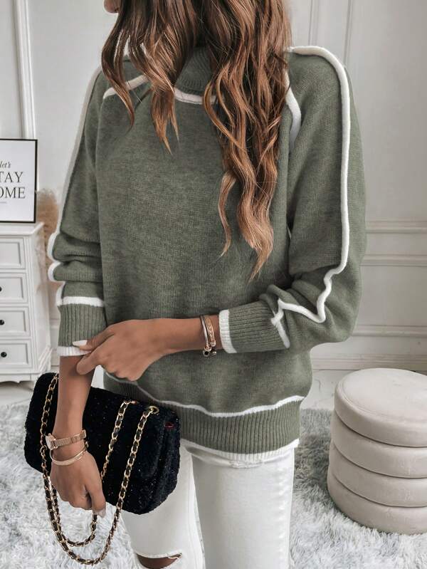 The Serelle – Turtleneck Knit Sweater