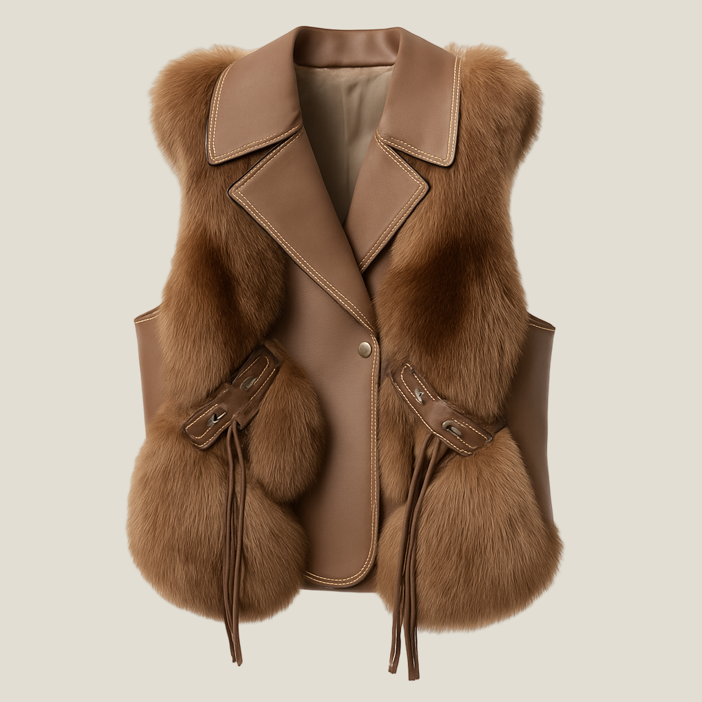 Tiphaine | Fur Gilet