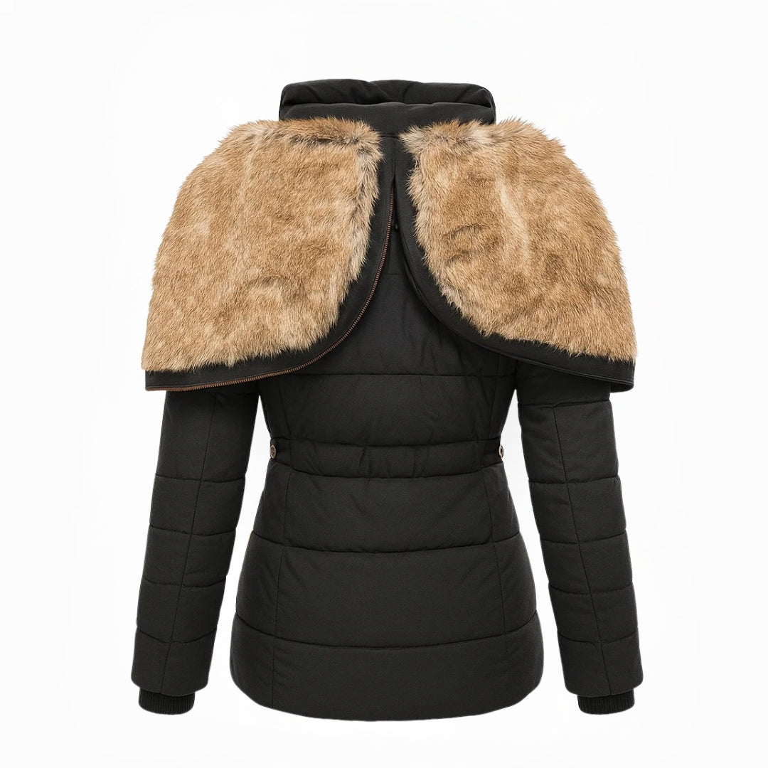 Aimee | Warm winter coat with soft fur lining