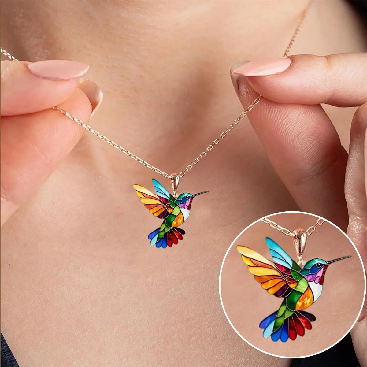 Joyce Colibri Necklace