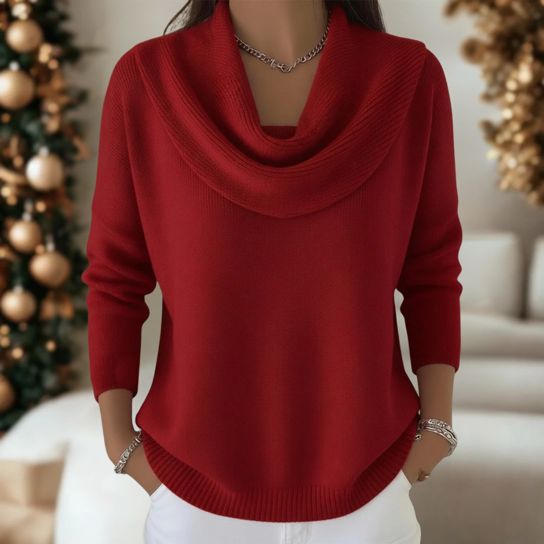 Fiorella | Deluxe Drape Sweater
