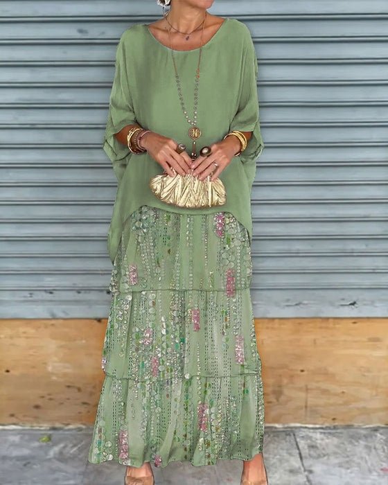 Erana | Elegant Bohemian Maxi Dress
