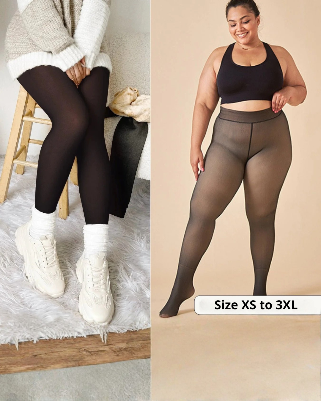 Jasmin Fleece Tights