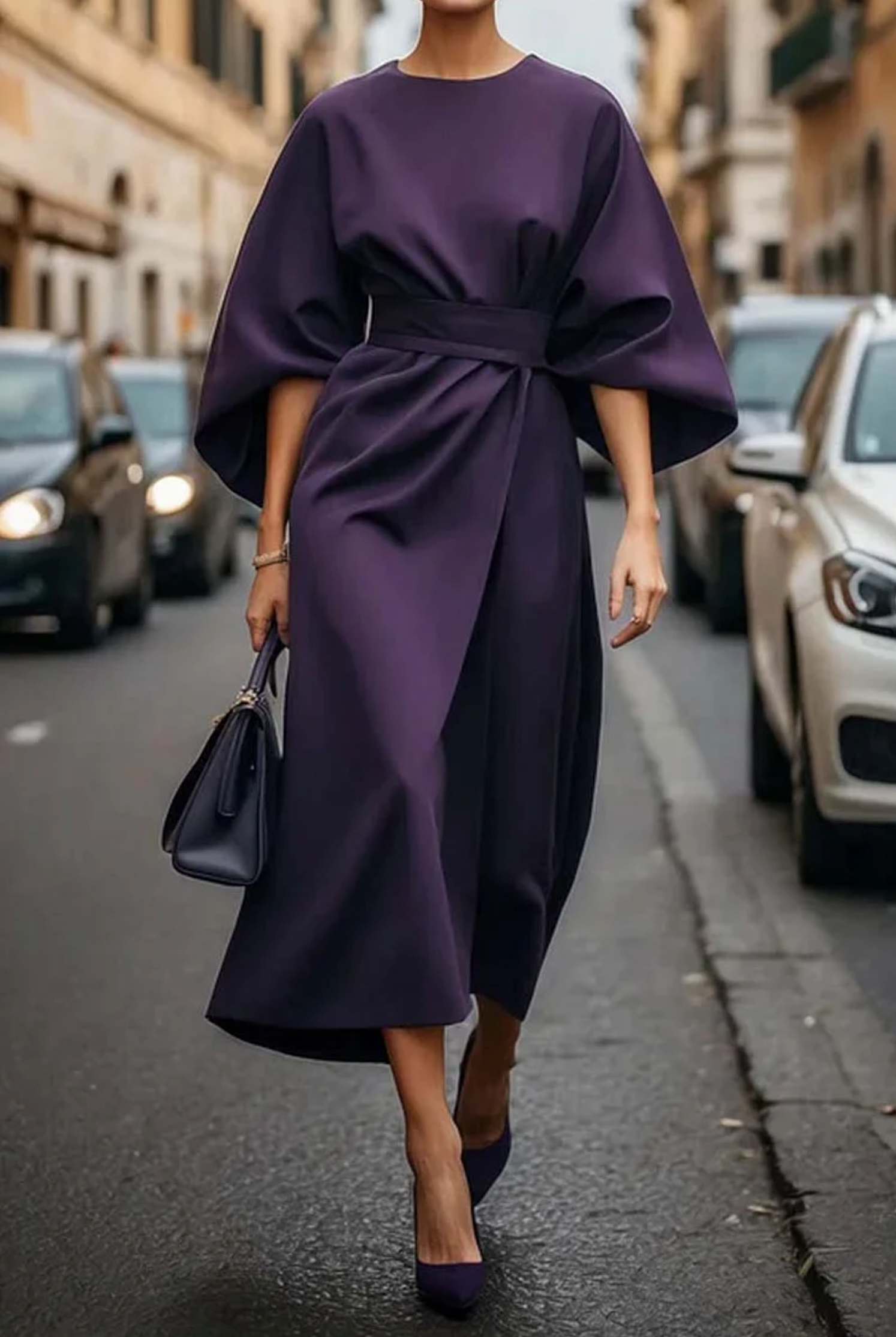Elegantly Tailored Maxi Dress