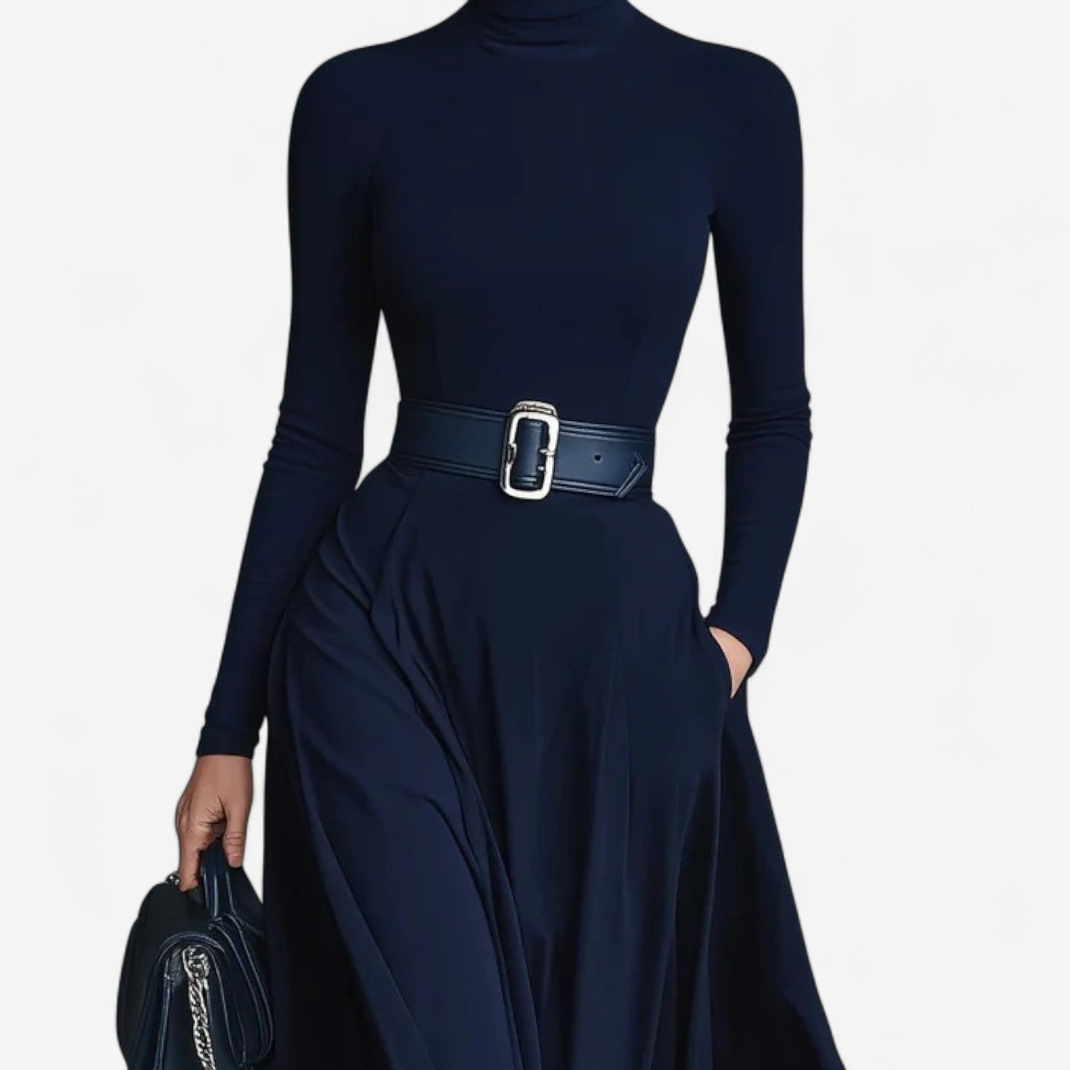 Amy™ High Neck Maxi Dress