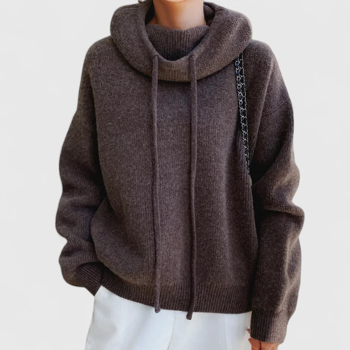 The Luviane – Cozy Knit Hoodie