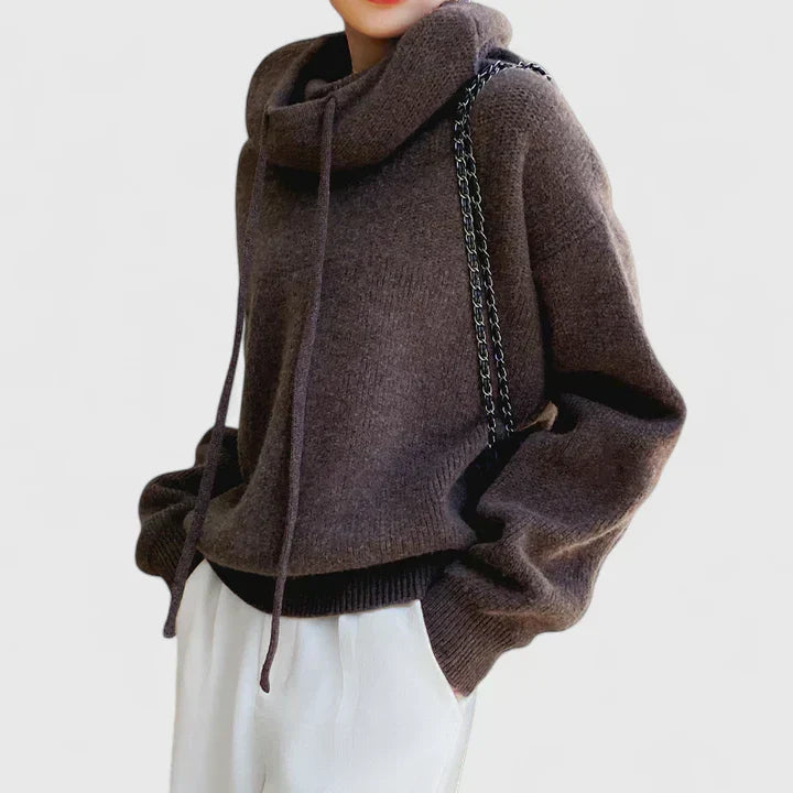The Luviane – Cozy Knit Hoodie
