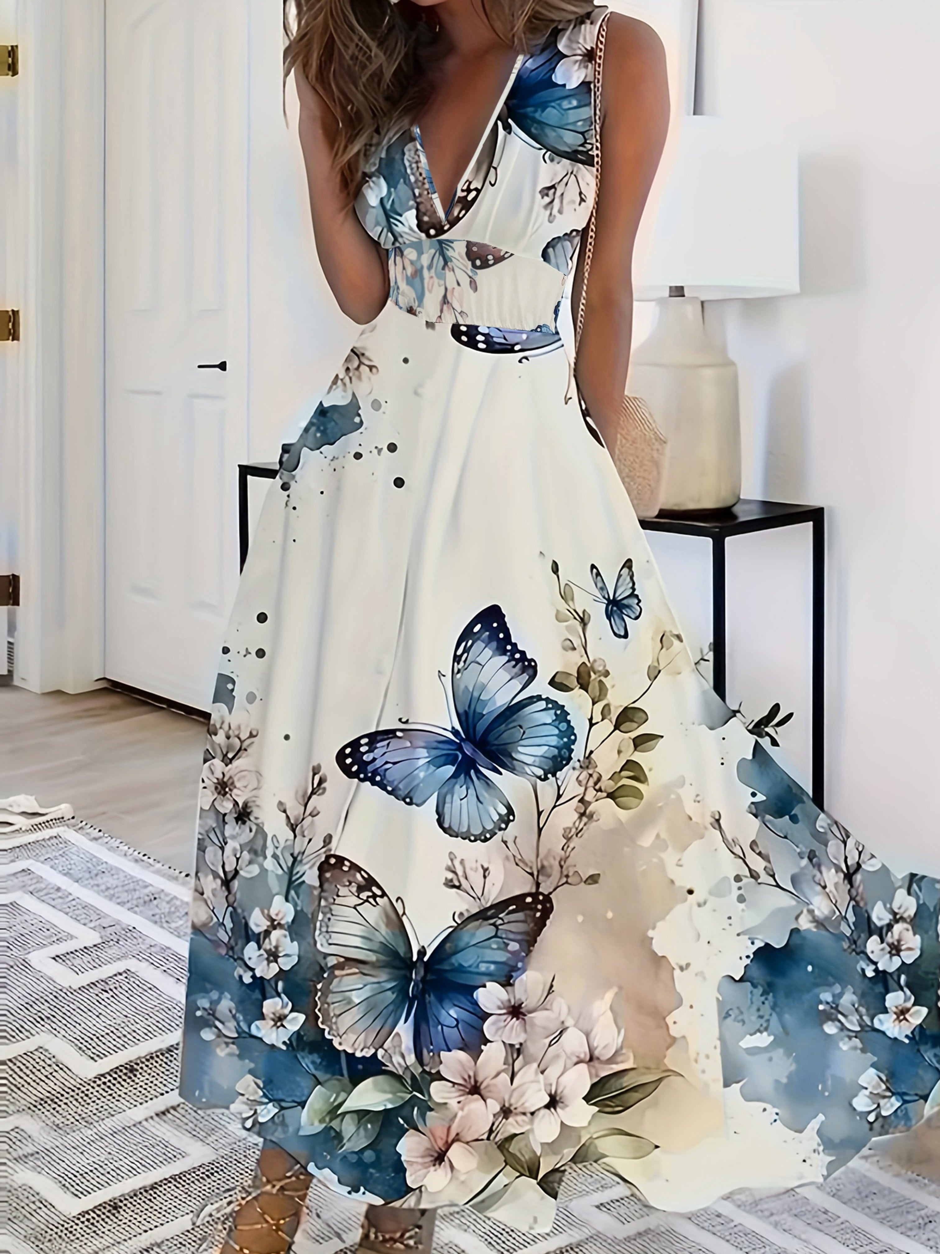 Elegantly Crafted Sleeveless Maxi Dress