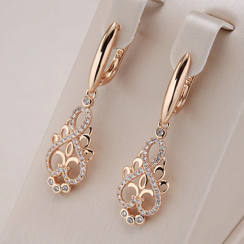 Elegant Gold Fairy Drop Earrings