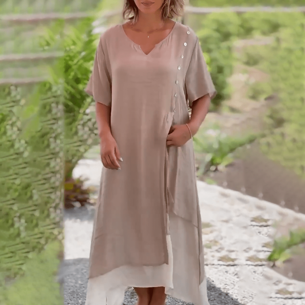Elora | Timeless Everglow Maxi Dress