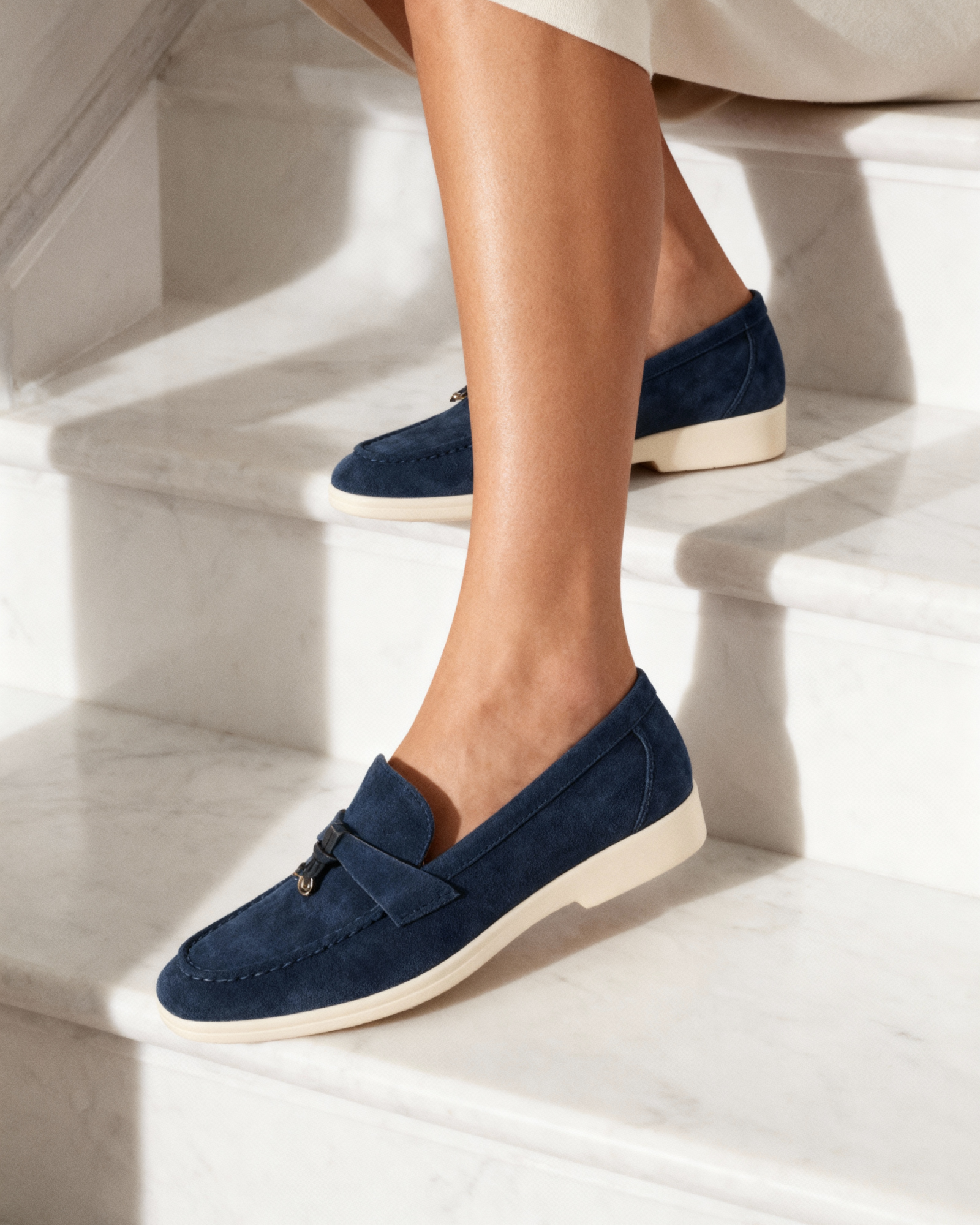 Archer&Lane Suede Lady Loafers